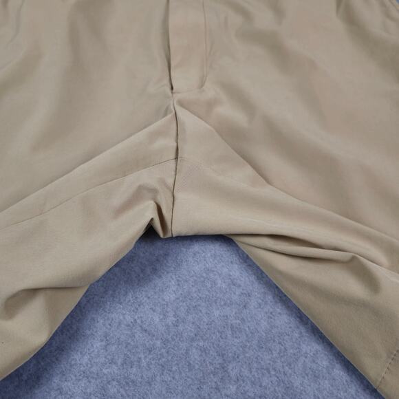 Brooks Brothers Shorts Mens Size 38 Flat Front Chino Golf Tan Khaki - Picture 3 of 15